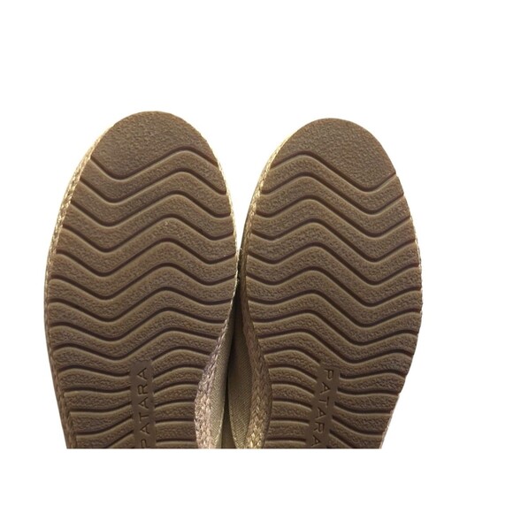 patara Tan Palm Seeker Embroidered Palm Tree Slip On Shoes Rare HTF Size 9 - Picture 14 of 14